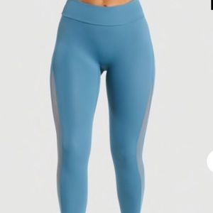 Blue Mesh Gymshark Leggings